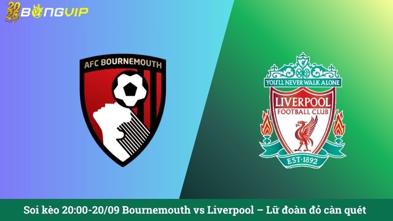 Soi kèo 20:00-20/09 Bournemouth vs Liverpool – Lữ đoàn đỏ càn quét
