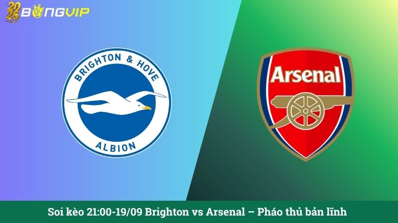 Soi kèo 21:00-19/09 Brighton vs Arsenal – Pháo thủ bản lĩnh